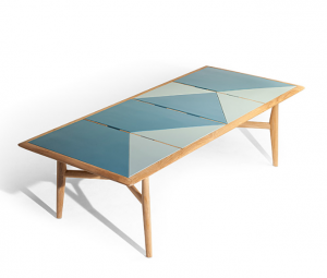 Product picture：Furniture factory 笋卯家居 Outdoor furniture product name 《Geometric color matching outdoor table》议价