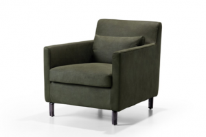 Product picture：Furniture factory 宝玛仕 Home Furniture product name 《Deep olive green cloth leisure chair》议价