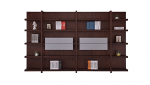 Product picture：Furniture factory 宝玛仕 Office furniture product name 《Dark brown combined file cabinet》议价