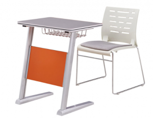 Product picture：Furniture factory 宏钻家具 Office furniture product name 《Modern simple learning desk and chair》议价