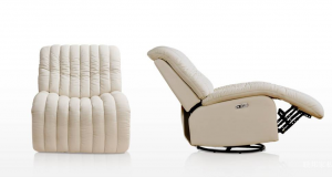 Product picture：Furniture factory 联邦家私 Smart home product name 《Relaxing leather sofa》议价