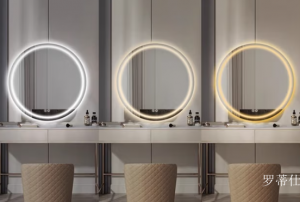 Product picture：Furniture factory 罗蒂仕 Smart home product name 《Smart glowing makeup mirror》议价