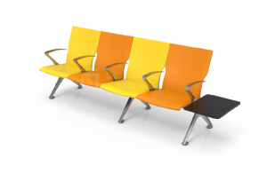 Product picture：Furniture factory 郦江科创 Medical furniture product name 《Medical color waiting chair》议价