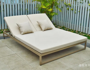 Product picture：Furniture factory 晏歌家具 Outdoor furniture product name 《Outdoor aluminum lounge chair》议价
