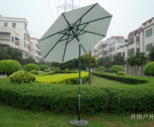 Product picture：Furniture factory 升伟户外 Outdoor furniture product name 《Striped outdoor sunshade umbrella》议价