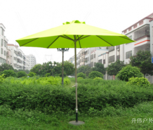 Product picture：Furniture factory 升伟户外 Outdoor furniture product name 《Bright green outdoor parasol》议价