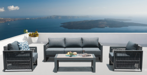 Product picture：Furniture factory 瑞森户外 Outdoor furniture product name 《Simple sea view outdoor sofa》议价