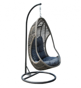 Product picture：Furniture factory 瑞森户外 Outdoor furniture product name 《Brown gray rattan leisure swing chair》议价
