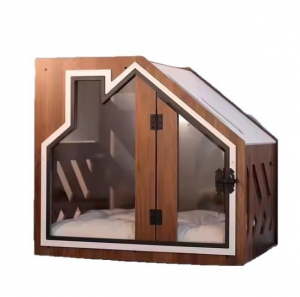 Product picture：Furniture factory 农氏创意 Pet furniture product name 《Wooden cabin style pet house》议价