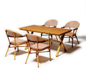 Product picture：Furniture factory 艺心家居 Outdoor furniture product name 《Outdoor party table and chair set》议价