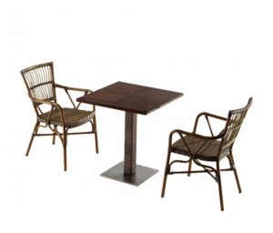 Product picture：Furniture factory 艺心家居 Outdoor furniture product name 《Rattan antique outdoor table and chair》议价