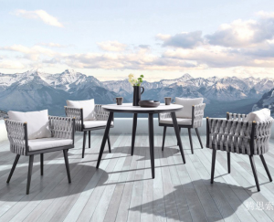 Product picture：Furniture factory 腾思索 Outdoor furniture product name 《Simple outdoor leisure tables and chairs》议价