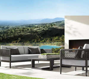 Product picture：Furniture factory 腾思索 Outdoor furniture product name 《Modern woven outdoor sofa》议价