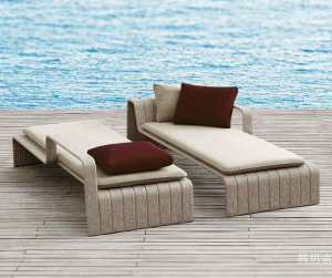 Product picture：Furniture factory 腾思索 Outdoor furniture product name 《Woven leisure outdoor lounge chair》议价
