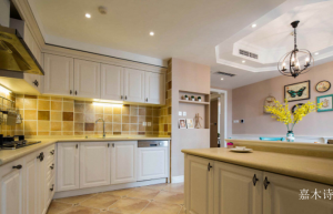 Product picture：Furniture factory 嘉木诗 Bathroom furniture product name 《Shallow rice retro warm cabinet》议价