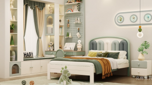 Product picture：Furniture factory 亮辉家具 Children's furniture product name 《Senyu Children's bed》议价