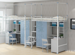 Product picture：Furniture factory 国星家具 Office furniture product name 《Independent double flat bed ark of desk》议价