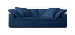 Product picture：Furniture factory 鹤铭家具 Home Furniture product name 《Simple fabric upholstered sofa》议价