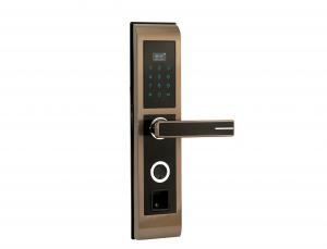 Product picture：Furniture factory 日翔科技 Smart home product name 《Brown gold touchscreen smart lock》议价