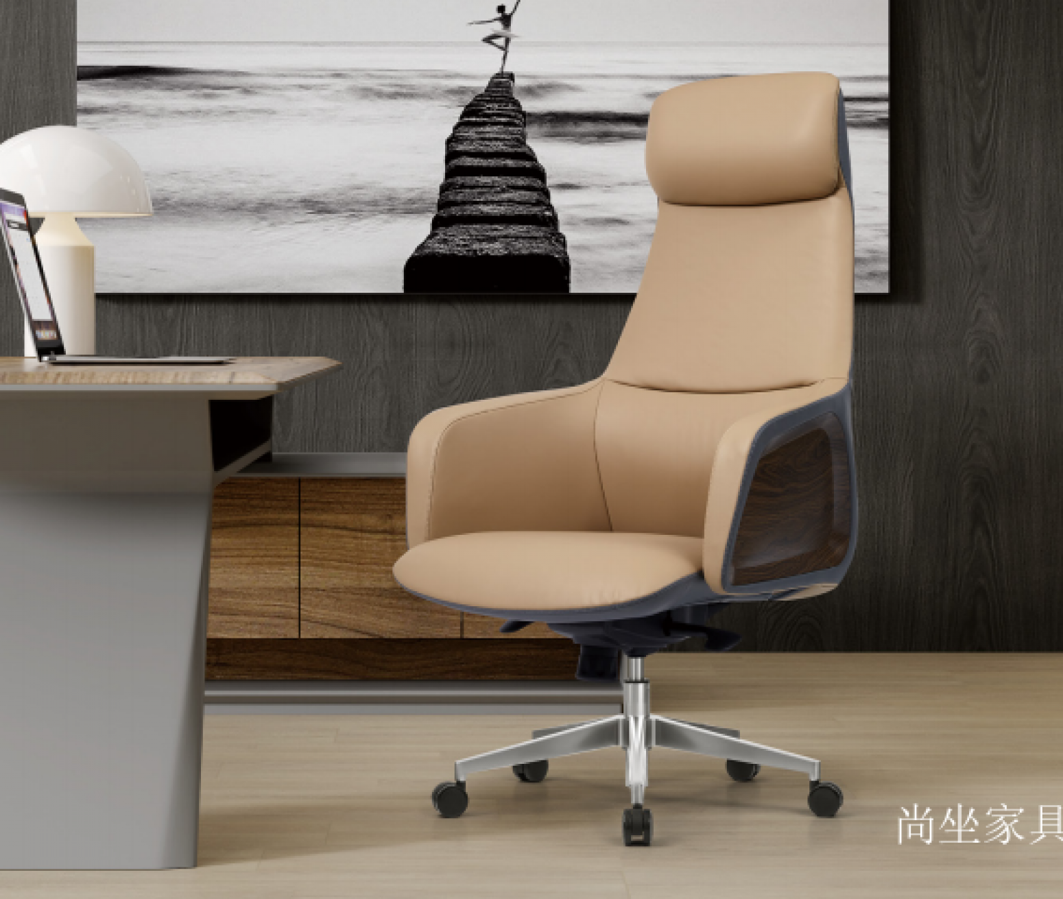 尚坐家具 Office furniture Product 《Luxury-Style Boss Office Chair》【图1】