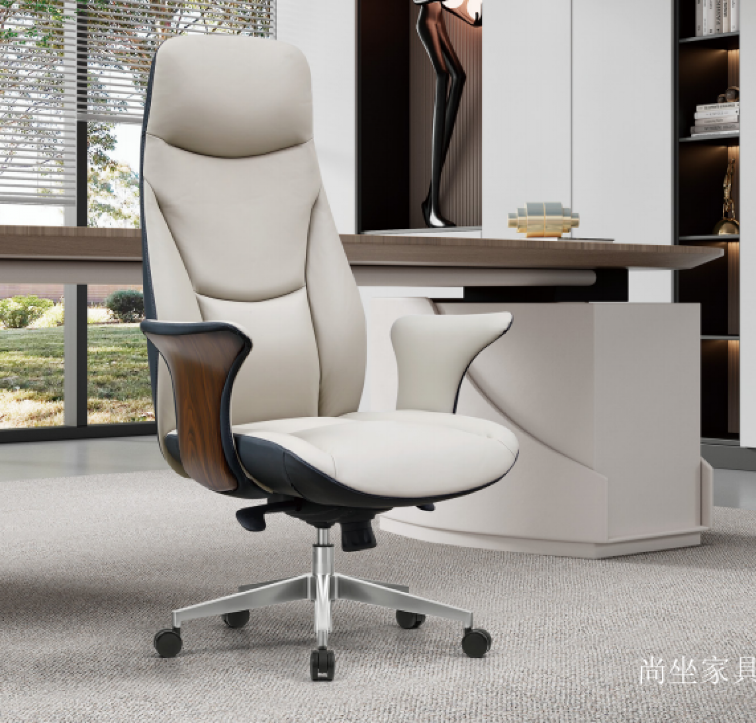 尚坐家具 Office furniture Product 《Business luxury-style office chair》【图0】