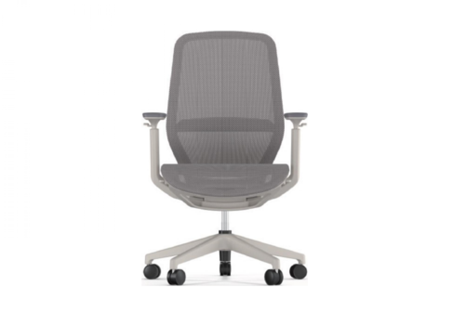 高准家具 Office furniture Product 《Light gray all-over minimalist office chair》 高准家具 Office furniture Product 《Light gray all-over minimalist office chair》【图0】
