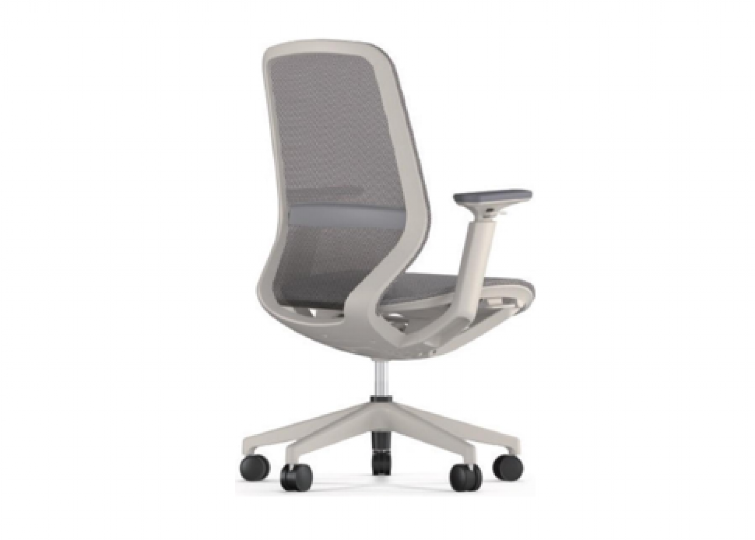高准家具 Office furniture Product 《Light gray all-over minimalist office chair》 高准家具 Office furniture Product 《Light gray all-over minimalist office chair》【图1】
