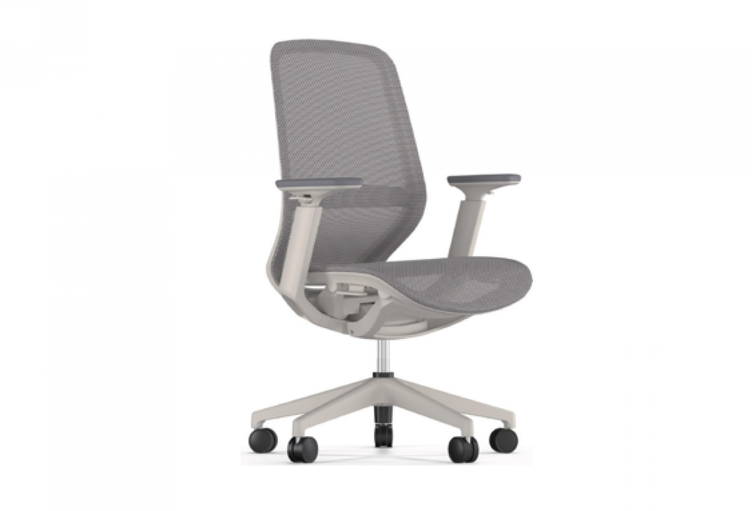 高准家具 Office furniture Product 《Light gray all-over minimalist office chair》 高准家具 Office furniture Product 《Light gray all-over minimalist office chair》【图2】