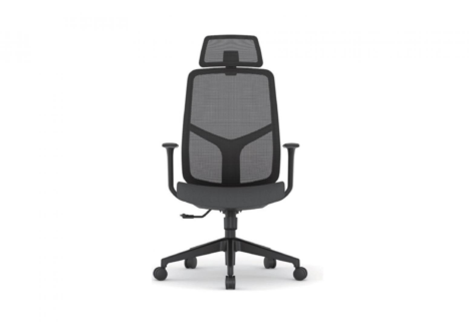 高准家具 Office furniture Product 《All-black neck-supporting mesh office chair》 高准家具 Office furniture Product 《All-black neck-supporting mesh office chair》【图0】