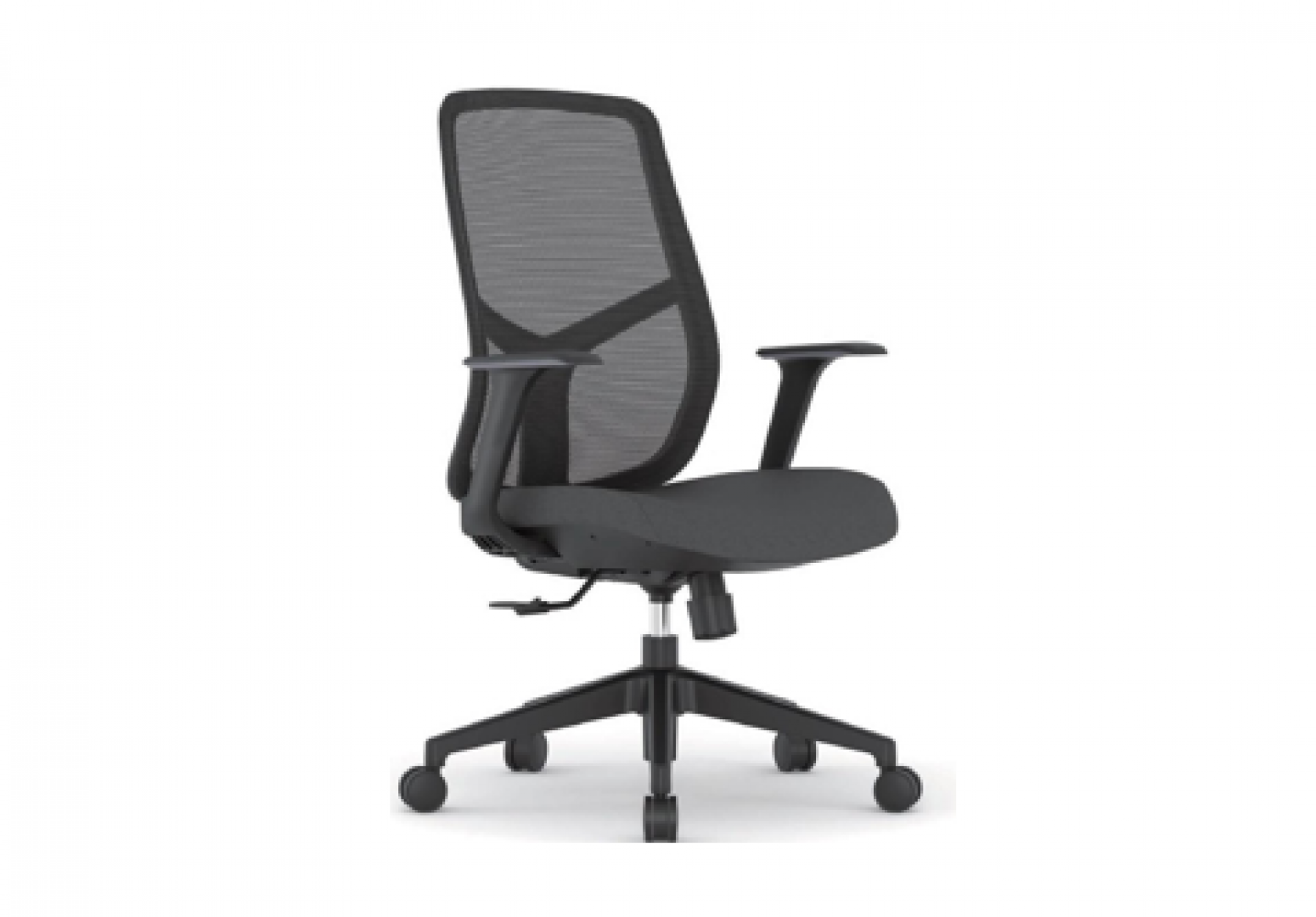 高准家具 Office furniture Product 《All-black neck-supporting mesh office chair》 高准家具 Office furniture Product 《All-black neck-supporting mesh office chair》【图2】