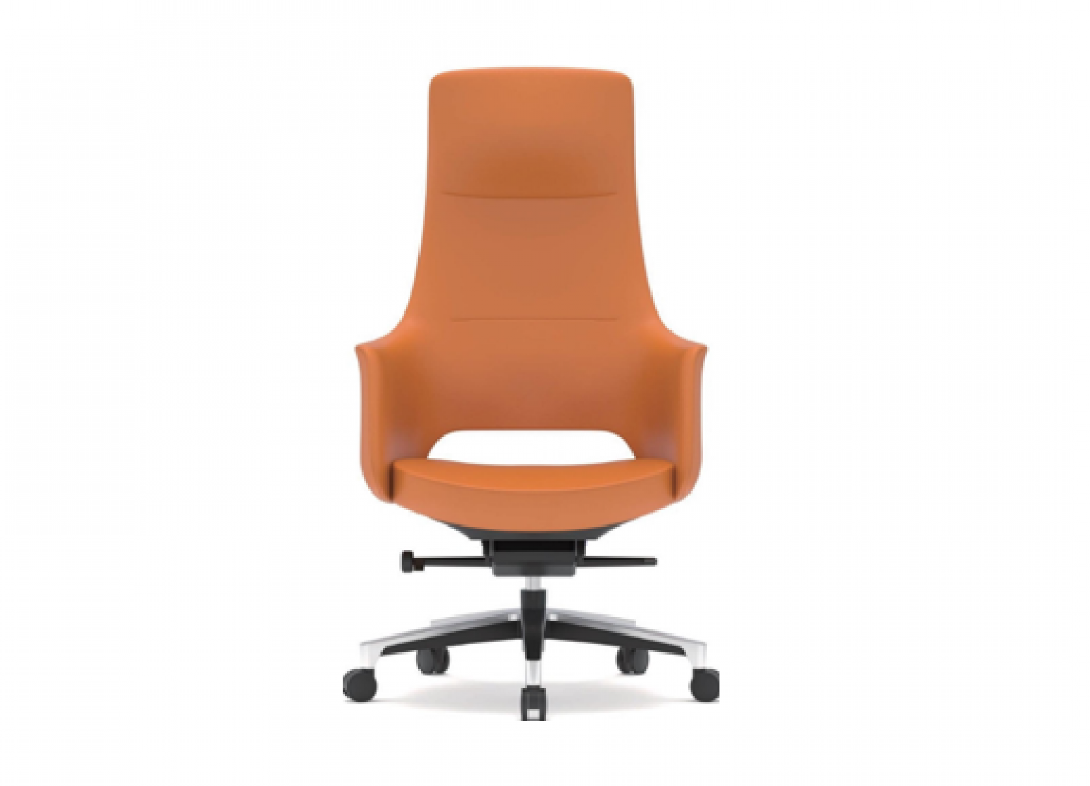 高准家具 Office furniture Product 《Orange-colored high-back business chair》 高准家具 Office furniture Product 《Orange-colored high-back business chair》【图1】