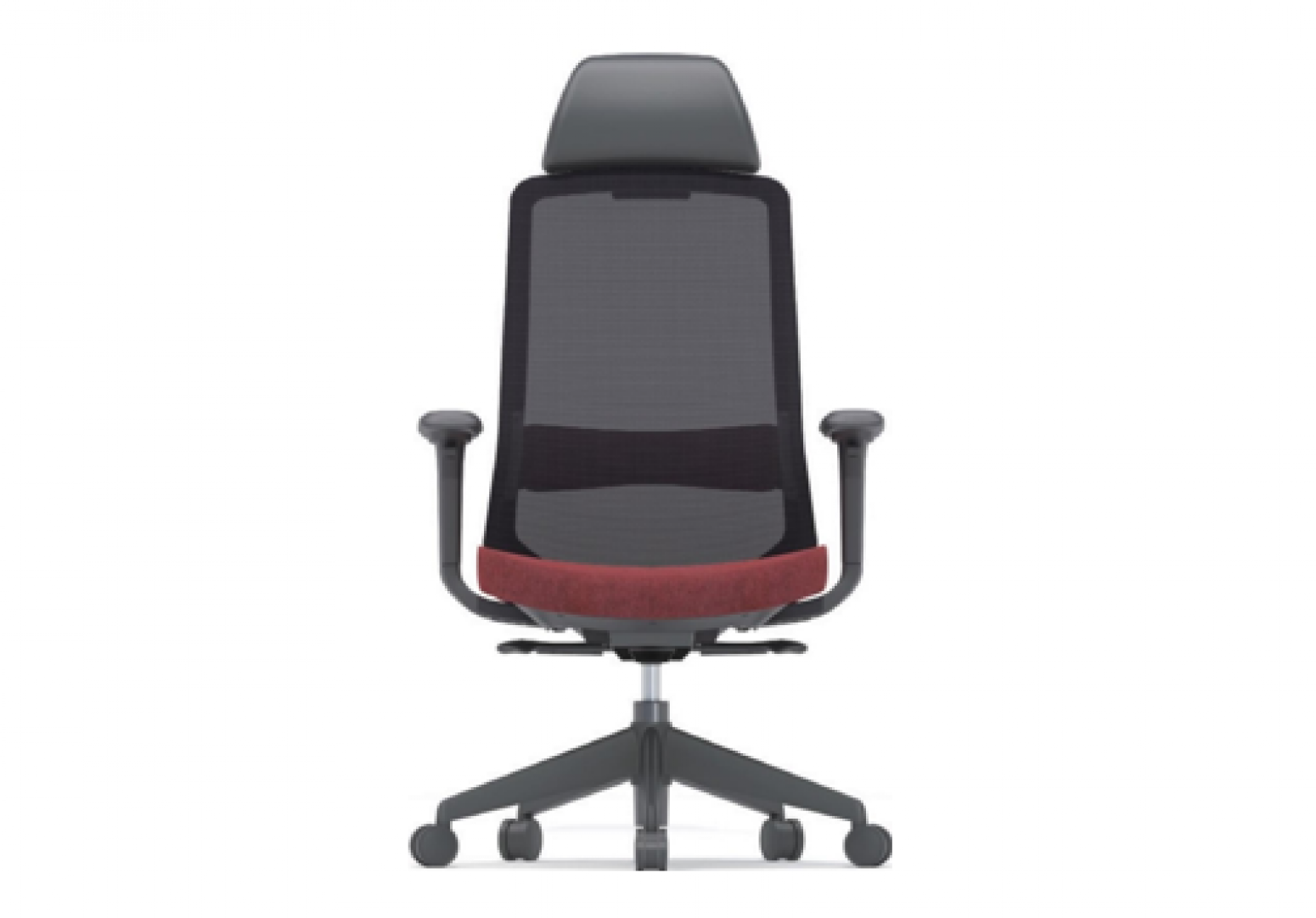 高准家具 Office furniture Product 《Black box red cushion neck guard office chair》 高准家具 Office furniture Product 《Black box red cushion neck guard office chair》【图1】