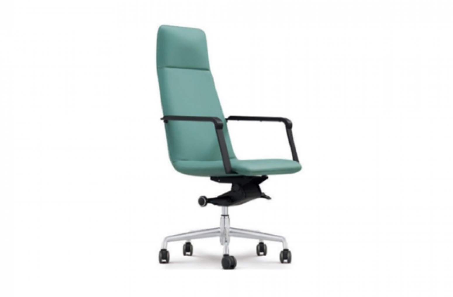 高准家具 Office furniture Product 《Dark green leather high-backed office chair》 高准家具 Office furniture Product 《Dark green leather high-backed office chair》【图0】