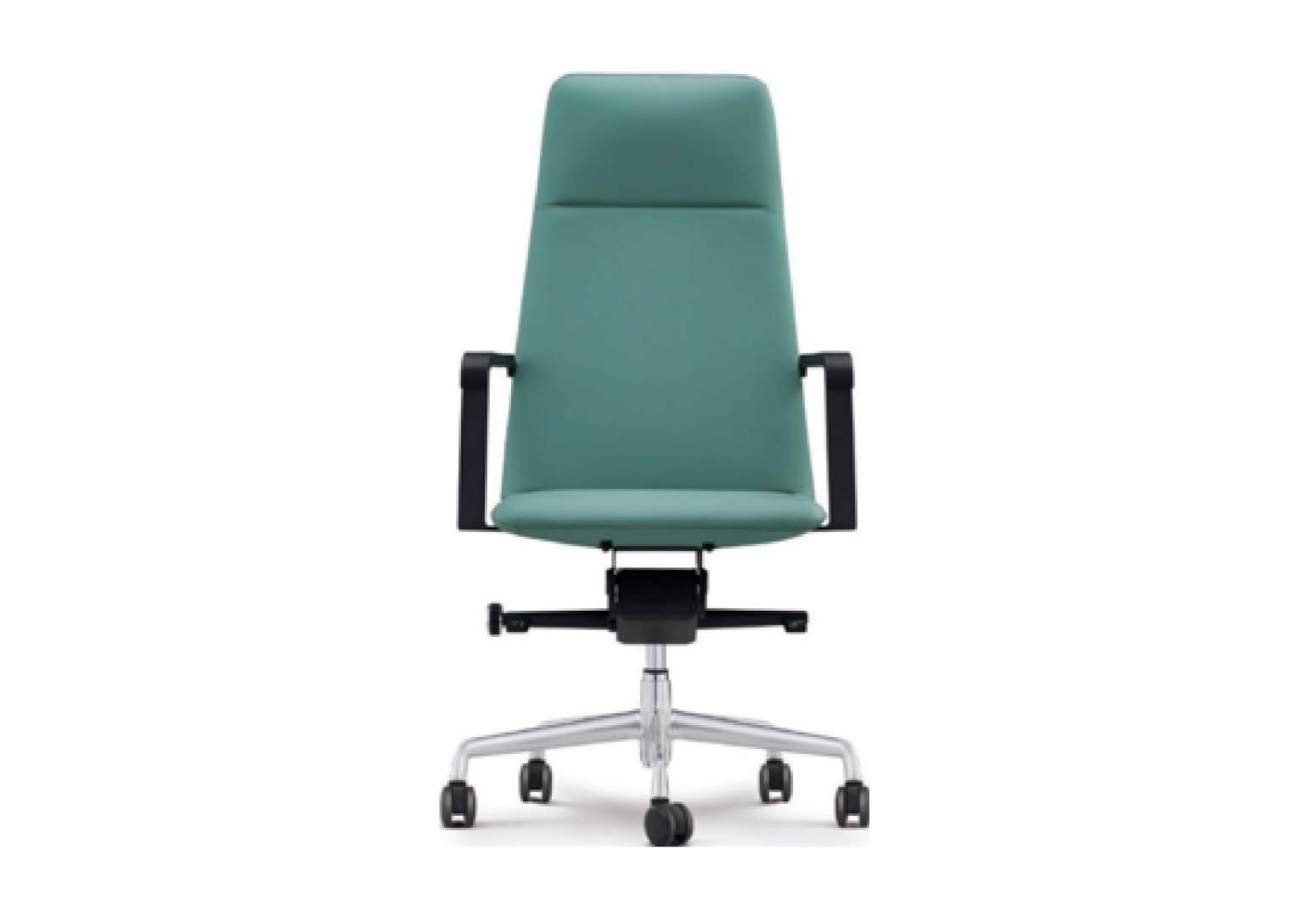 高准家具 Office furniture Product 《Dark green leather high-backed office chair》 高准家具 Office furniture Product 《Dark green leather high-backed office chair》【图1】