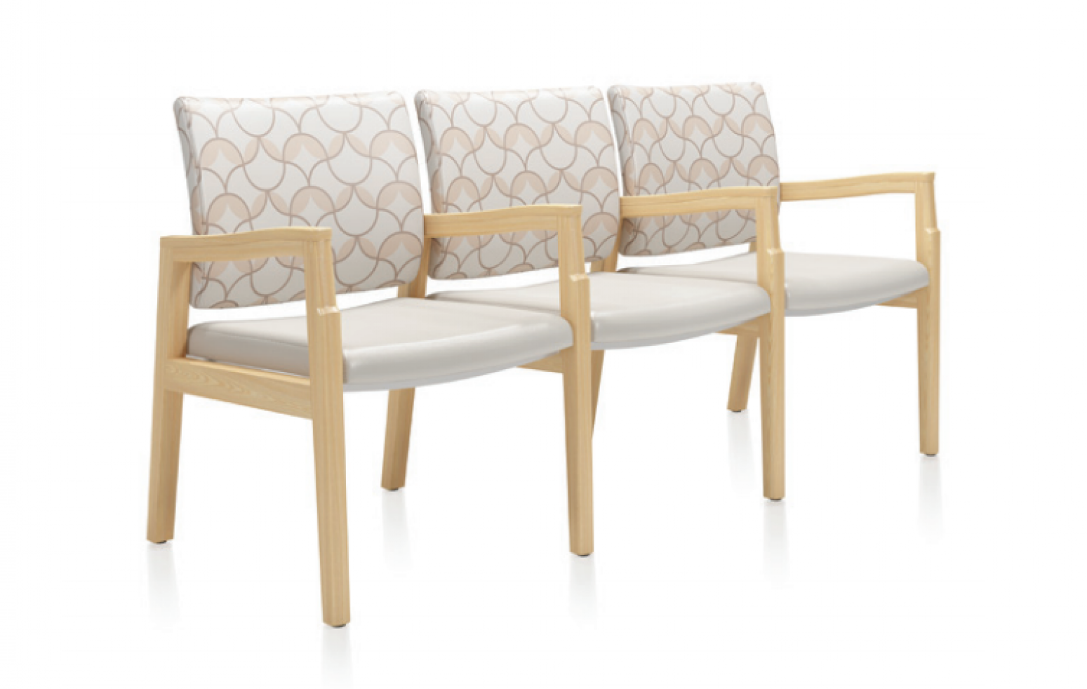 开林家具 Medical furniture Product 《Solid wood fabric waiting chair》 开林家具 Medical furniture Product 《Solid wood fabric waiting chair》【图1】