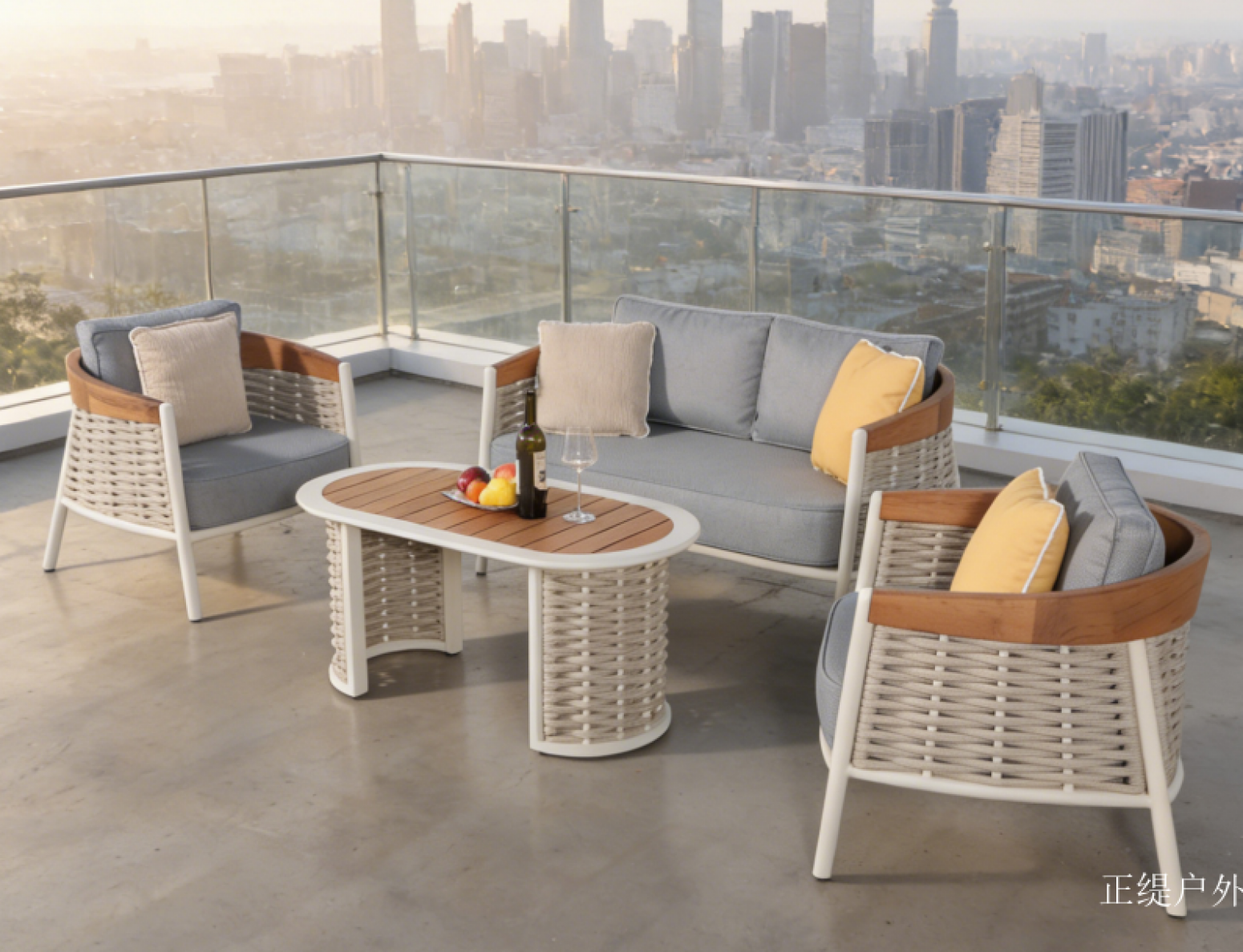 正缇户外 Outdoor furniture Product 《Luxury-Style Outdoor Wicker Sofa》 正缇户外 Outdoor furniture Product 《Luxury-Style Outdoor Wicker Sofa》【图1】