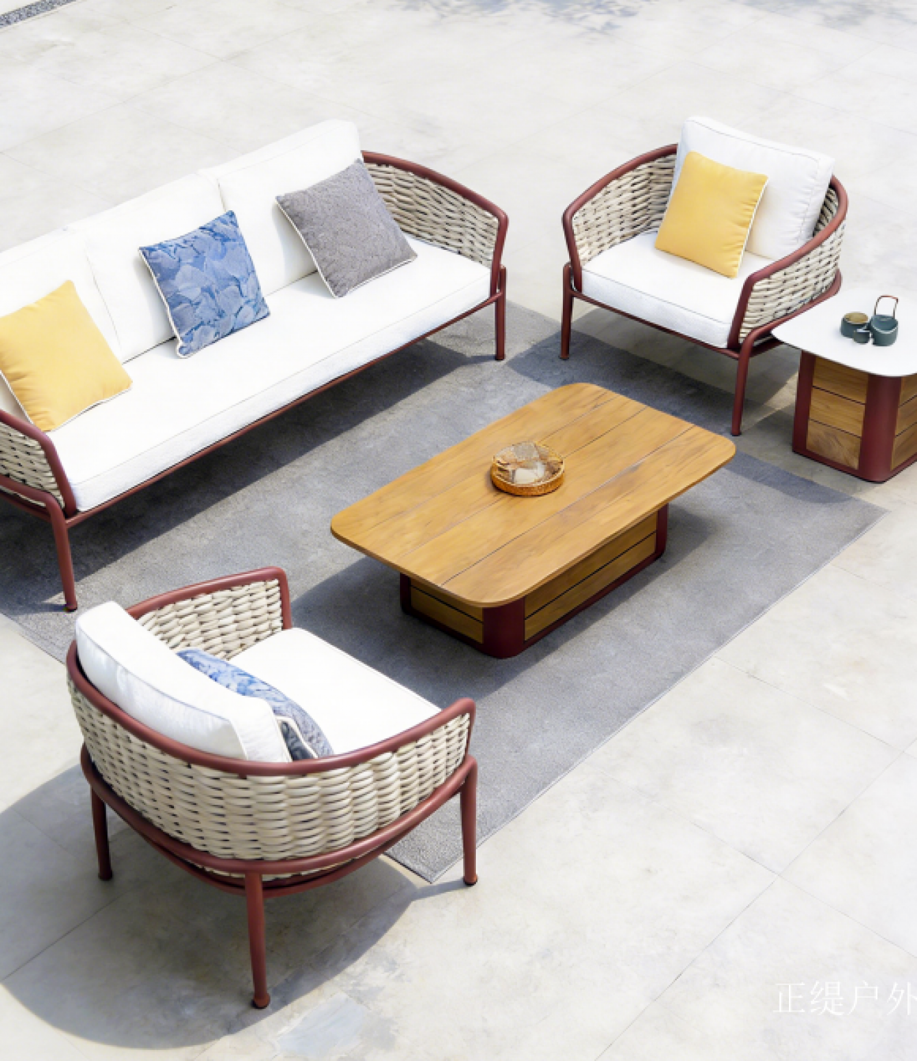 正缇户外 Outdoor furniture Product 《Aluminum frame rattan outdoor sofa》 正缇户外 Outdoor furniture Product 《Aluminum frame rattan outdoor sofa》【图0】