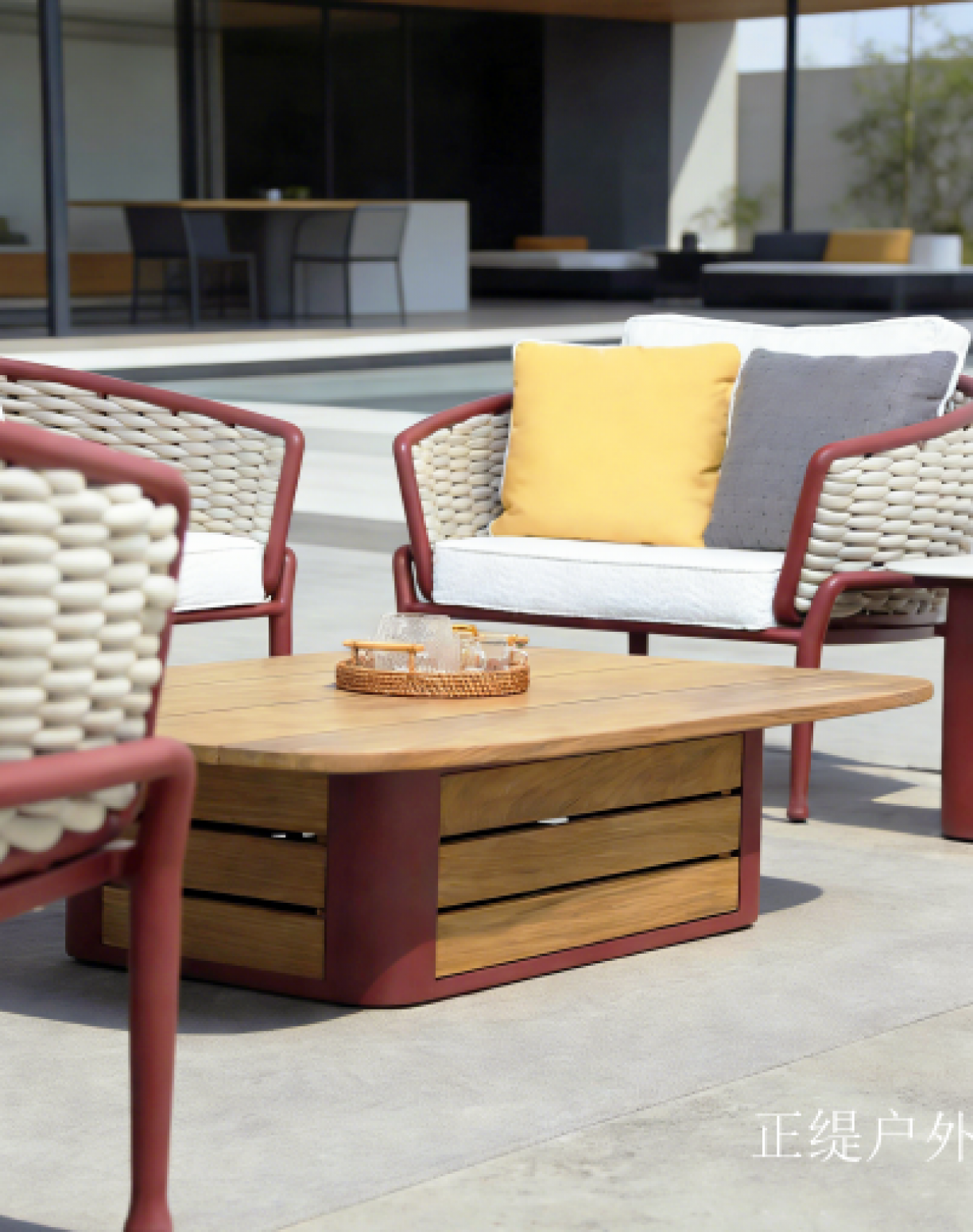 正缇户外 Outdoor furniture Product 《Aluminum frame rattan outdoor sofa》 正缇户外 Outdoor furniture Product 《Aluminum frame rattan outdoor sofa》【图2】