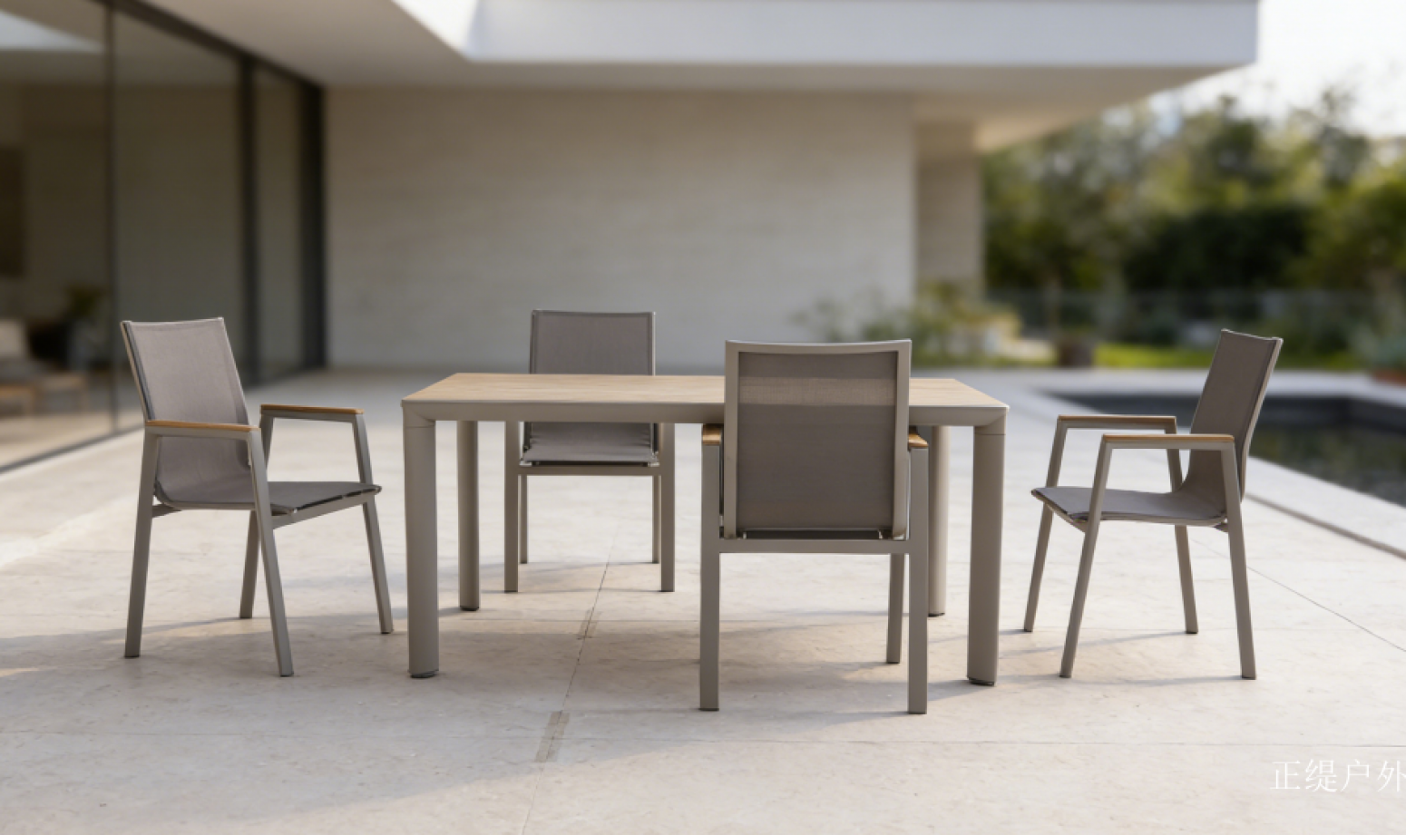 正缇户外 Outdoor furniture Product 《Antifungal wood outdoor dining table》 正缇户外 Outdoor furniture Product 《Antifungal wood outdoor dining table》【图2】