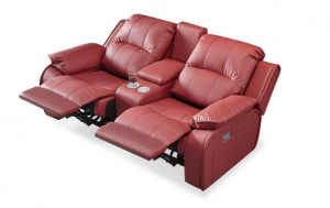Product picture:Furniture factory 中兴华龙 Smart home product name 《Double-row wine red smart sofa》议价