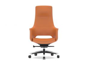 Product picture:Furniture factory 高准家具 Office furniture product name 《Orange-colored high-back business chair》议价